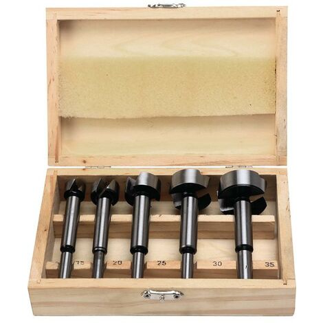 6x Forstnerbohrer Astlochbohrer Holzbohrer Bohrer Ø 30/35/40/45/50/60mm Set 