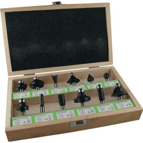 FISCH-TOOLS Fräsersatz 973CT12A06 Hartmetall Schaft-Ø 8 mm ( 4000863226 )