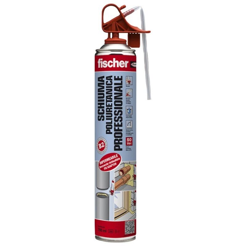 Pu 750 Schiuma Poliuretanica Professionale Fisher Cod. 00009293 