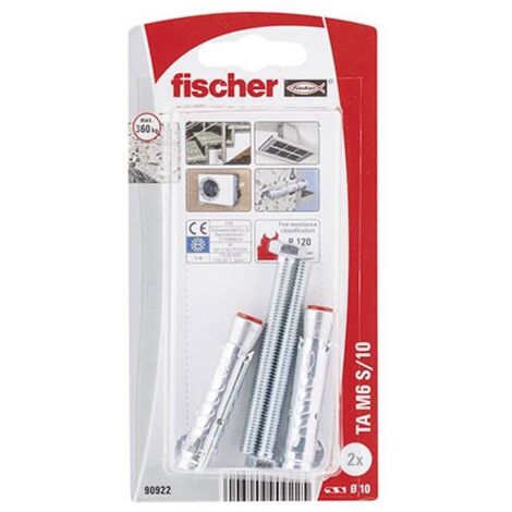 Fischer 090922 Blister anclaje de servicio pesado TA M6 S/10K NV