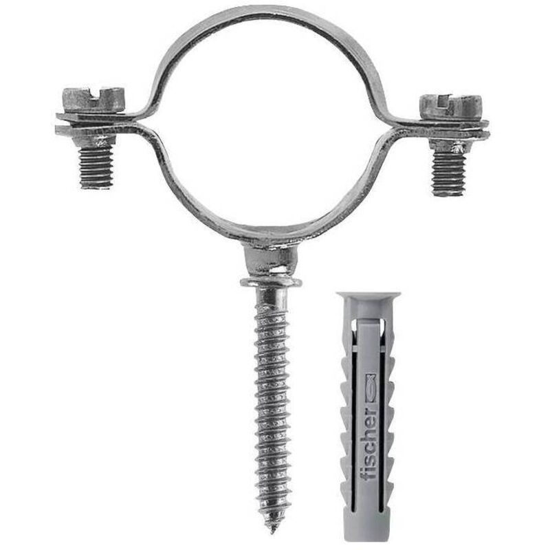 Fischer 10 colliers mm.16 czk avec vis + soufflet