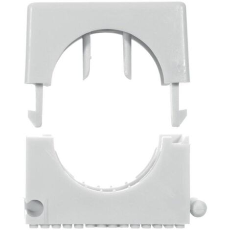 Fischer 100x Schelle SCH 8 - 12 GR grau - 068012