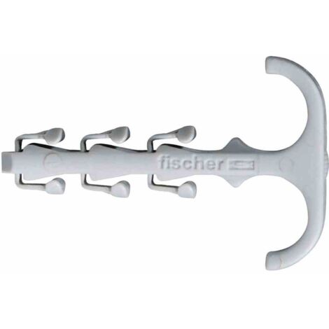 Fischer 100x Steckfix plus Zwillingsschelle SF plus ZS 10 - 058184