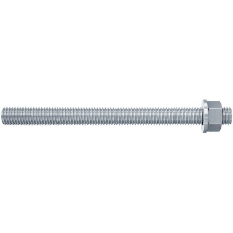 Fischer 10x Tige d'ancrage FIS A M 10 x 150 mm galvanisé acier qualité 8.8 - 517935