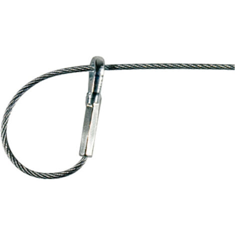 Fischer 10x WIS 2/5 Wireclip Drahtseilset mit Öse - 045959