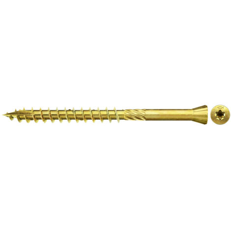 Fischer 200x Dielenschraube 3,5 x 55 Senkkopf - 660105