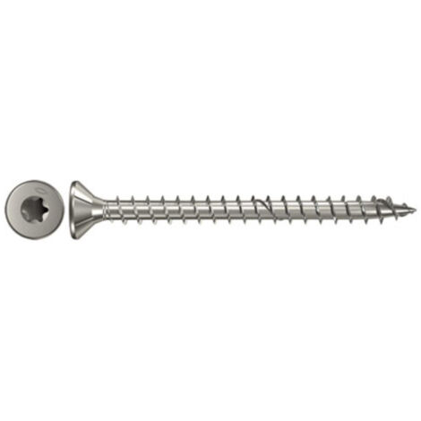 Fischer 200x Power-Fast 5 x 30 Senkkopf nicht rostender Stahl A4 Vollgewinde Innenstern TX - 657298