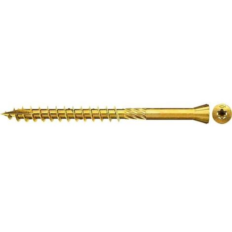 Fischer 200x vis pour planches 3,5 x 35 tête fraisée - 660101