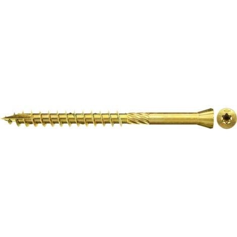 Fischer 200x Vis pour planches 3,5 x 55 tête fraisée - 660105
