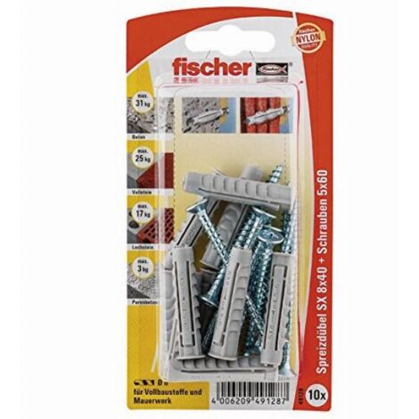 Fischer, 49128, Tasselli Fischer S X 8 Sk
