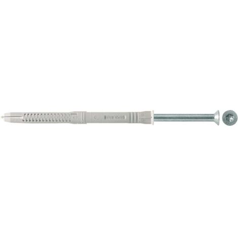 Fischer 4x cheville longue SXRL 10x140 T vis à tête fraisée - 62412
