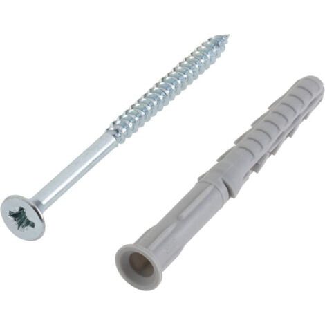 Fischer 50x  Taco SXR  6X60 Z  Tornillo de  cabeza avellanada  (PZ) -  503233