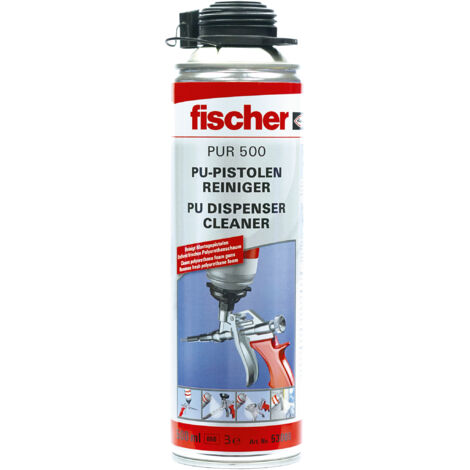 Fischer 53085 PU- und Pistolenreiniger PUR 500  500 ml