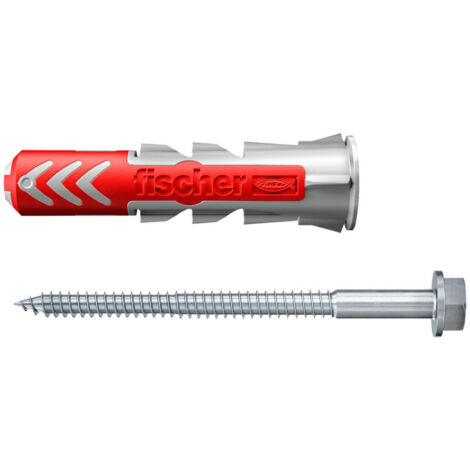 FISCHER 534999 Universaldübel Duopower 10x50 S K, 4 Stk