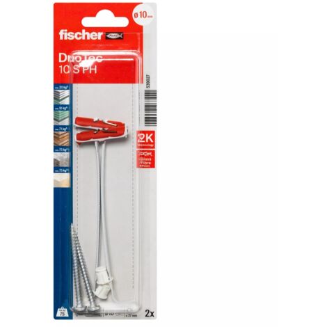 Fischer 539027 fischer DuoTec 10 S PH K NV Dübelset 50 mm 1 Set
