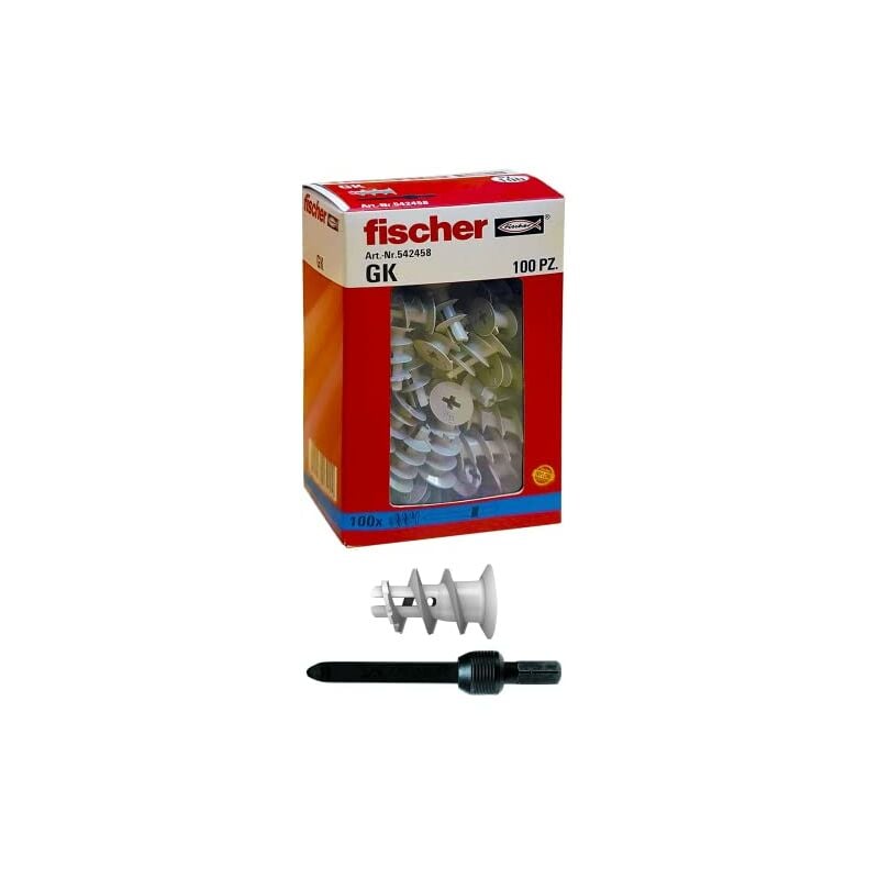 Fischer - 542458, 100 Tasselli gk, Specifici per