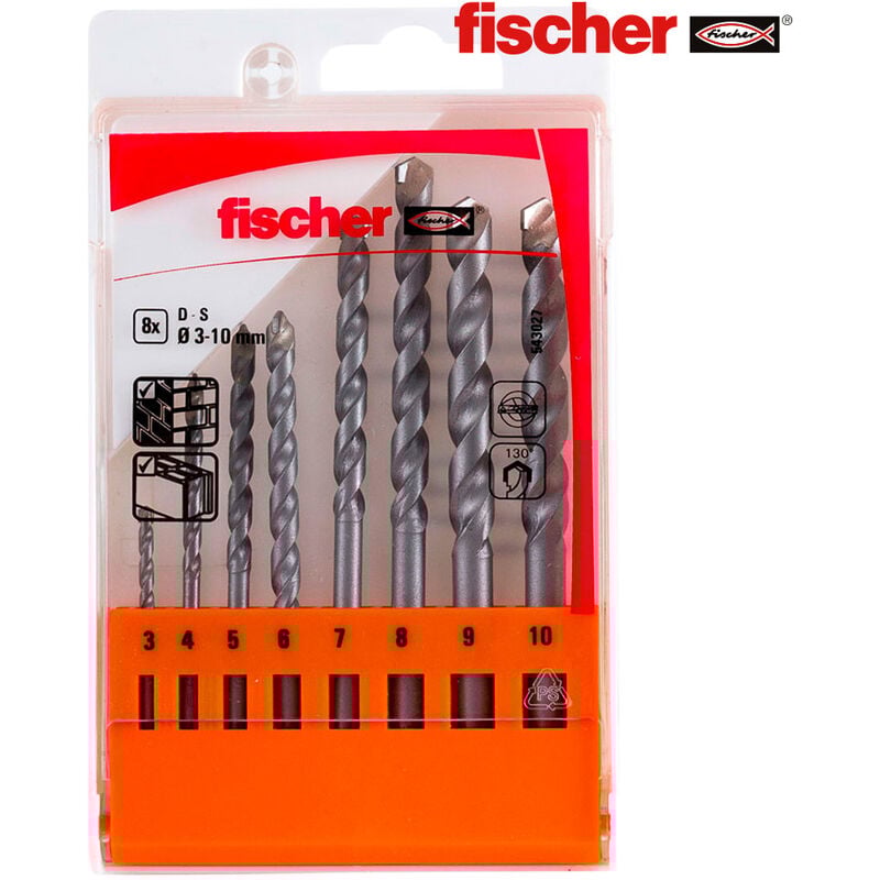 

96347 PACK 8 BROCAS PERCUSION S 3/4/5/6/7/8/9/10 - Fischer