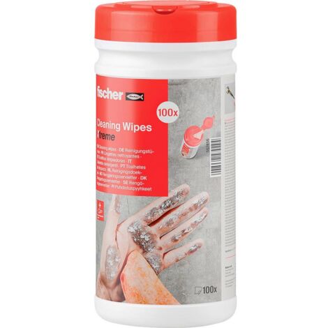 Fischer 567456 Xtreme Lingettes nettoyantes Nombre: 100 pc(s) W716643