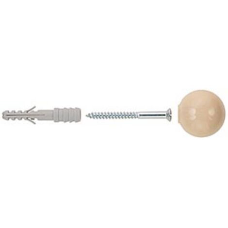 Fischer 5x Türstopper TS 8 BR braun - 060540