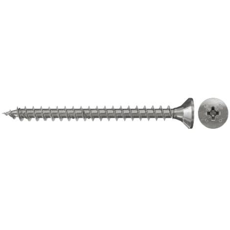 Fischer 657149 Tornillo rosca aglomerado FPF-SZ 3,5x20 A2F 300 (Envase 300 uds)