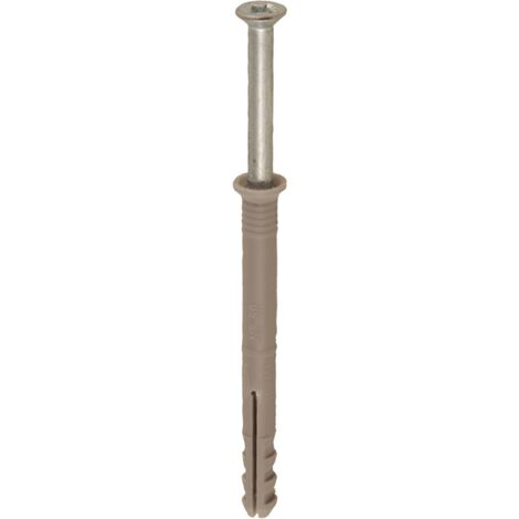 Fischer 8x chevilles à clou N 8x100/60 S avec vis - 52253