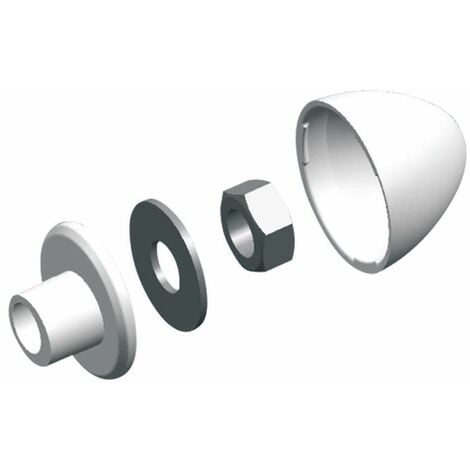 Fischer Accessorio BUAK M12 BIANCO per sanitari sospesi