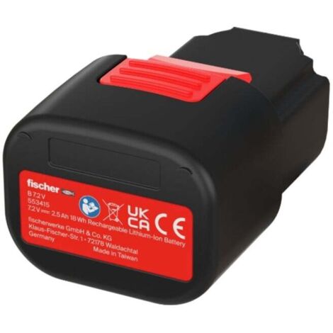 fischer Akku FGC 100-B 7,2V 2,5Ah