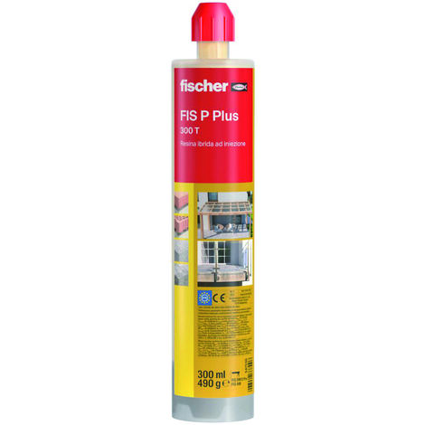 Fischer ANCORANTE CHIMICO FIS P PLUS 300 T CARTUCCIA  ml. 300 12.00 pz