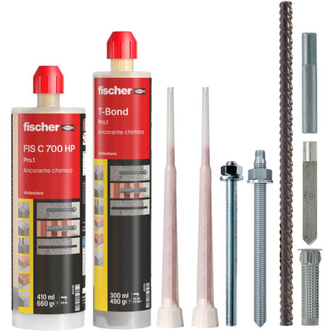 FISCHER Ancorante chimico T-bond pro.1 300 resina hybrid (1 Pz.) codice prod: 93179