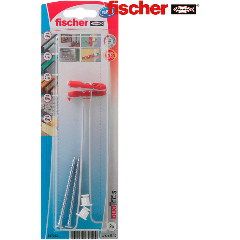 

96338 BLISTER 2 UNI DUO TEC 10 SK + TORNILLOS - Fischer