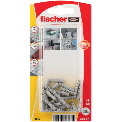 FISCHER blister 30 taco s-4 kp 14865 fischer , Blister 30 Taco S-4 Kp 14865 de la marca Fischer.