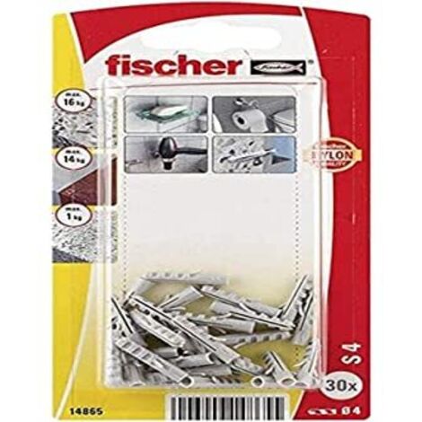 Fischer-Blister 30 Tasselli S-4 Uds Fischer