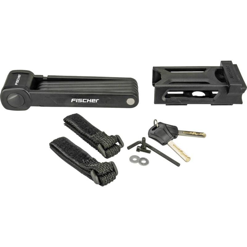 Fischer Fahrrad - 85852 Antivol pliant noir fermeture à clé
