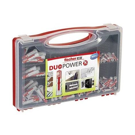 Malette cheville Redbox Duopower 5,6,8,10 Fischer