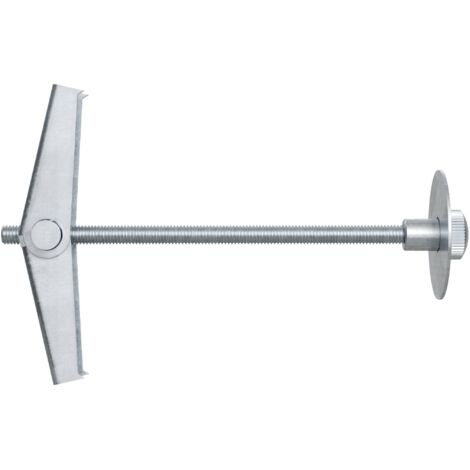 Fischer – Cheville à bascule 95 mm – Pour plaques de carton-plâtre et béton – Installation rapide sans outil – Lot de 2 chevilles KD 3 K - KD 3 K NV