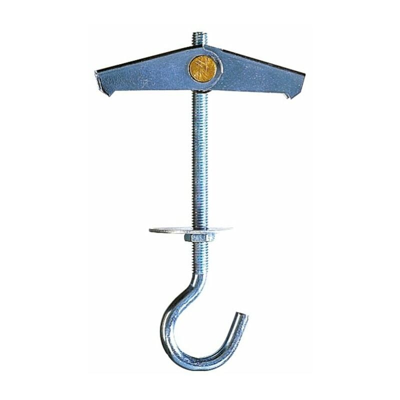 Cheville basculante métalliques 'KD' Fischer - A ressort à crochet - 95 mm x 4 mm - Vendu par 25