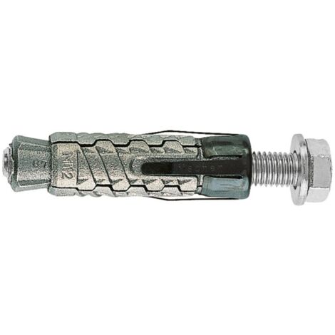 Fischer – Cheville fonte 8x50 mm sachet de 4 – Pour béton et pierre – Zone d'expansion longue – Résistante aux conditions difficiles