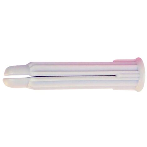 Fischer – Cheville nylon 10x60 mm – Pour tous supports – 100 pièces – Charge maximale pour matériaux pleins et creux – Colerette anti-rotation