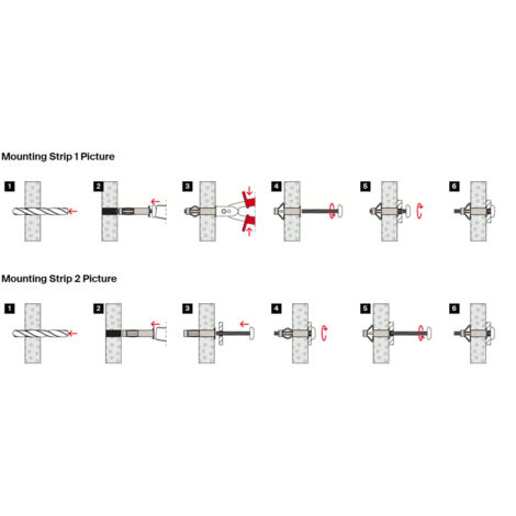 Fischer – Cheville pour support creux 4mm x 32mm – Métal électrozingué – Lot de 25 – Fixation plaques de plâtre et aggloméré