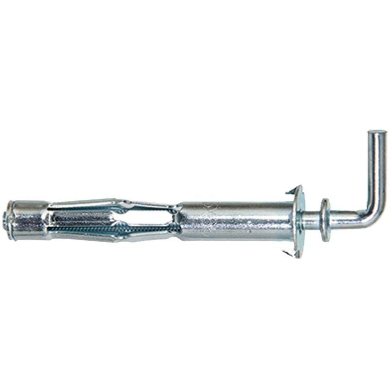 50x chevilles métalliques creuses hm 5 x 65 mm h avec crochet coudé - 519781 - Fischer