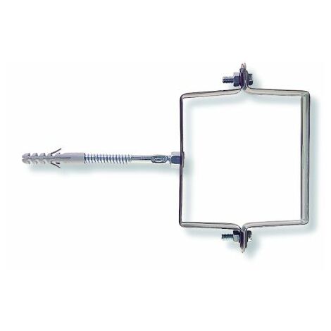 Fischer COLLARE PER SCARICHI PLUVIALI SCP-V quadro mm. 80x80 50 PZ