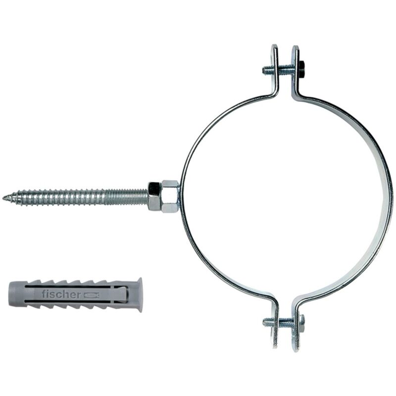 COLLARE TUBO CANNE FUMARIE INOX 130 Mm 28x1,5 Cm BARRA FILETTATA - Foto 9