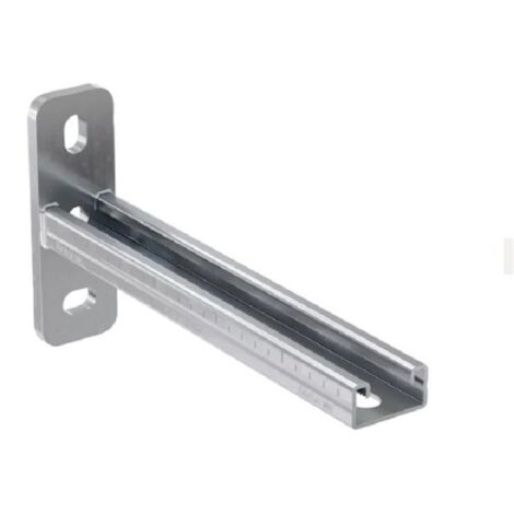 Fischer – Console pour étagère 600 mm – Acier S235 JR électrozingué – Charge max 1.33 kN – Installation rapide et facile