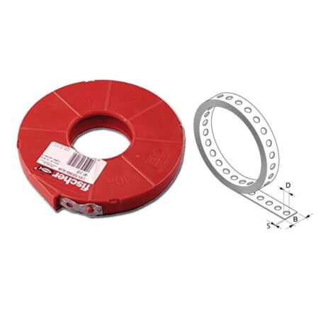 Fischer CP-10 H Lochband aus verzinktem Eisen 15051