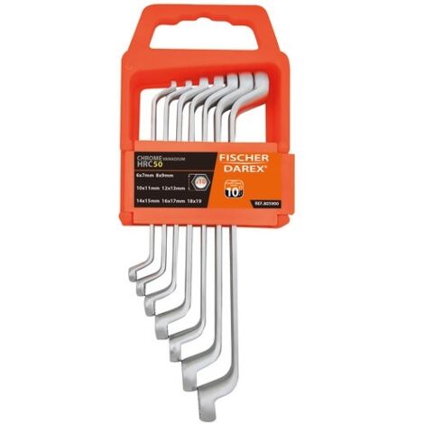 FISCHER DAREX - Clés polygonales coffret de 7