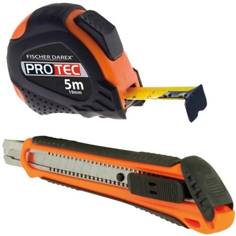 FISCHER DAREX - Kit mesure 5m et cutter 18mm