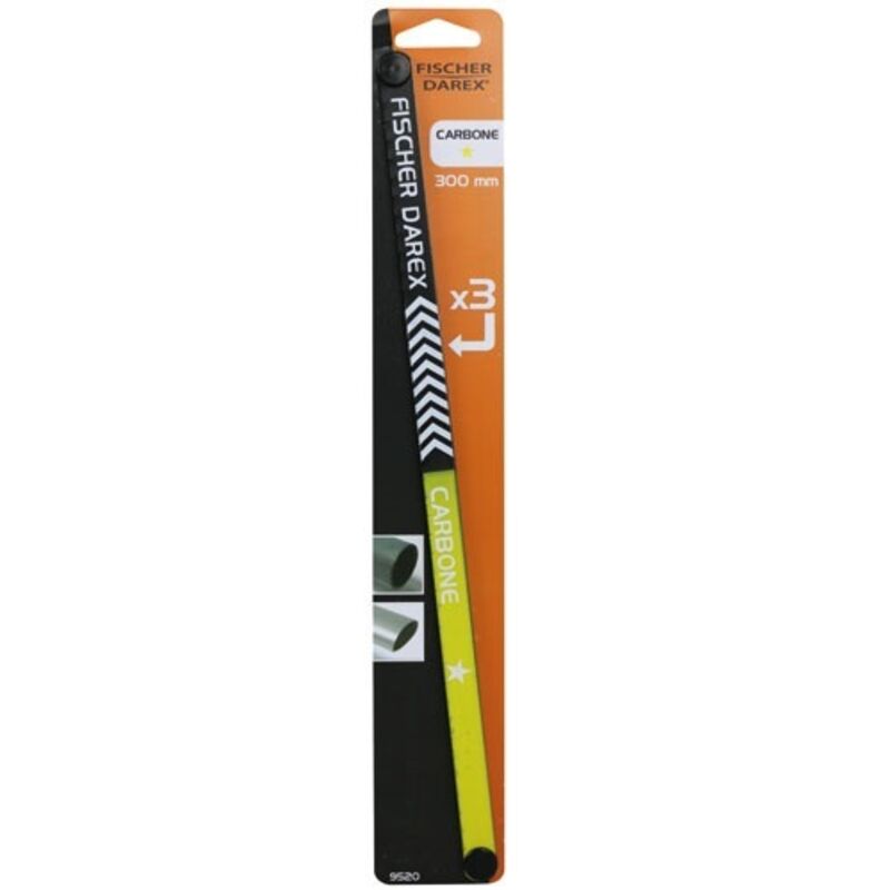 Pack de 3 lames de sice &agrave; m&eacute;taux - 300mm - 12 dents/cm