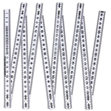 FISCHER DAREX - Mesure pliante plastique 2 m