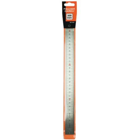FISCHER DAREX - Réglet inox 300mm