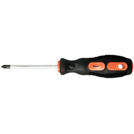 FISCHER DAREX - Tournevis bimatière / chrome phillips ph1 5 x 75 mm